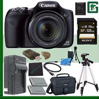 Canon PowerShot SX530 HS Digital Camera + 128GB Green's Camera Bundle8