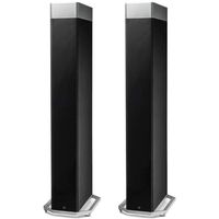 Definitive Technology BP9080x High Performance Bipolar Tower Speaker with Integrated 12" Subwoofer and ATMOS Height Module - Pair (Black)