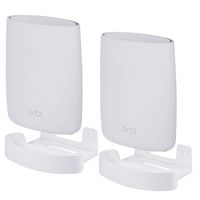 Koroao Wall Mount Holder, Wall Ceiling Bracket with Holder Compatible with Netgear Orbi RBK50 AC3000, RBS50, RBS40, RBK40 AC2200 Home WiFi System (2PACK)