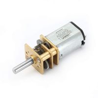 uxcell DC 6V 50RPM Micro Speed Reduction Motor Mini Gear Box with 2 Terminals for RC Car Robot Model DIY Engine Toy
