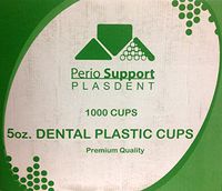 Plasdent Cup-B2 5 oz Plastic Cups Blue 1,000/Box