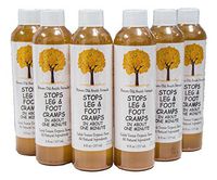 Caleb Treeze Old Amish Formula- Stops Leg and Foot Cramps Fast- Works For All Cramps-Prevent and Stop Cramps- Works Instantly- All Natural Ingredients- 8 FL Oz- 6 Pack