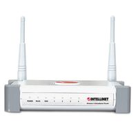 INTELLINET 300N 4-Port Wireless Router with 2dBi Fixed-Dipole Antenna (524490)
