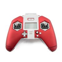FrSky X-Lite w/ T-Antenna, Brace Lite, Long/Short Gimbal Stick Ends - 2.4GHz Radio Controller (Red)