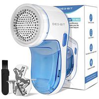 DB Degbit Upgrade Rechargeable Lint Remover & Fabric Shaver, 3-Leaf Stainless Steel Blades Effective Lint Shaver, Portable Pill Fuzz Remover for Fabric, Clothes, Furniture, Pet Hair, Blanket