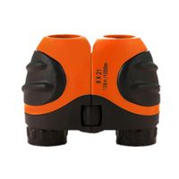 Orange Kids Binoculars 8 X 21 for Bird Watching, Watching Wildlife or Scenery, Game, Mini Compact and Image Stabilized, Best Gifts for Children