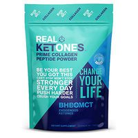 Real Ketones Prime Collagen Peptides with Keto BHB and MCT Oil Powder Combo (Unflavored) Keto and Paleo Friendly, Gluten-Free, Dairy-Free, Soy-Free, Non GMO