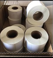 Detecto Case of Blank Thermal Label For DL1060P, 12 Rolls/each Roll 750 Labels