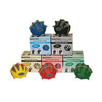 CanDo 10-2275 Digi-Extend n' Squeeze Hand Exerciser, No Stand, Small, 5-piece Set, Yellow through Black