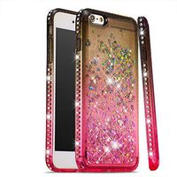 Lomogo Case for iPhone 6S Plus / 6 Plus Glitter Silicone, Shockproof Soft Rubber Bumper Case Non-Slip Back Cover Thin Fit for Apple iPhone 6SPlus / 6Plus - LOYBO490021#4