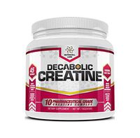 Decabolic Creatine : Powerful 10 Creatine BLEND Powder - Extreme Performance, Muscle Strength and Size Boost Supplement