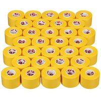 Cramer Team Color Athletic Tape for Ankle, Wrist, and Injury Taping, Helps Protect and Prevent Injuries, Promotes Faster Healing, Athletic Training First Aid Supplies, 1.5", Bulk 32 Roll Case