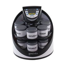 14 Day Pill Planner with Advanced Automatic Alarm Reminder Up to Four Times Daily Doses - Pill Reminder Medication Management