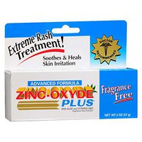 Zinc-Oxyde Plus Skin Protectant 2 oz - Fragrance Free, Pack of 3