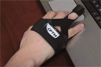 PTM - Finger Immobilizer - Finger Splint - Adjustable Design to Aid in Recovery for: Trigger Finger, Arthritis, Sprains, Fractures, Dislocations, Tendinitis, Ligament Conditions,& Pain Relief (L)