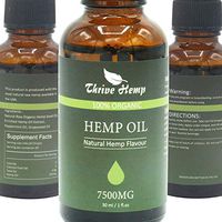 Hemp Oil for Stress Relief & Anxiety Relief 7500MG Premium Hemp Complex Made in USA Anti-Inflammatory & Immune Support 100% Natural & Safe Omega 3, 6 & 9 Better Sleep & Mood