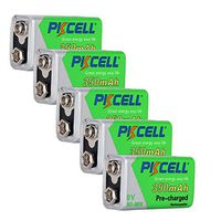 9V Precharged nimh Battery 350mAh Count: (5Packs)