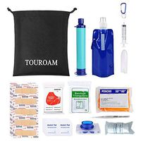 Emergency Survival First Aid Kit - Outdoor Gear EDC Medical Pouch Military Bleeding Bag with Tourniquet Israeli Bandage Sheer for Camping Boat Hunting Hiking Home Car Earthquake and Adventures