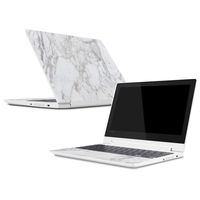 Mightyskins Skin Compatible with Lenovo Chromebook C330 (2018) - Frost Marble | Protective, Durable, and Unique Vinyl Decal Wrap Cover | Easy to Apply, Remove, and Change Styles | Made in The USA