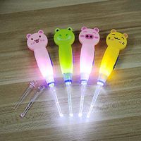 Lome123 Cartoon Ear Spoon Lights Design Removable Light Ear Digging Cleaning Tool
