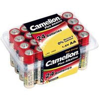 Camelion Alkaline Plus AA Batteries Blister Pack of 24