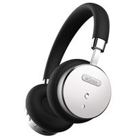 BÖHM Wireless On-Ear Noise Canceling Headphones Black Silver BOHM B66