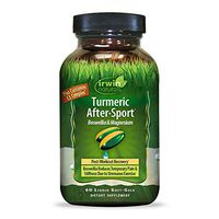 Irwin Naturals Turmeric After-Sport Post-Workout Recovery with Boswellia & Magnesium - 60 Liquid Softgels
