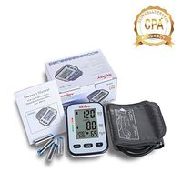 SEJOY BSP-12 Blood Pressure Monitor, Upper Arm Cuff for Standard and Large Arms, 2 User Memory Storage, Large Easy to Read Digital Screen, Batteries & Protective Travel Case Included …
