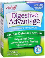Digestive Advantage Lactose Defense Formula Capsules - 32 Ct, Pack of 6