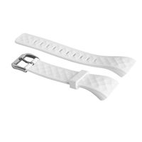 Misright 3 Color Available Silicone Replacement Band Fitness Wrist Strap for S2 Bluetooth Smart Bracelet (White)