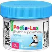 Special Pack of 5 Fleet C.B. Company Fleet PEDIA LAX Glycerin Support 12 per Pack X 5