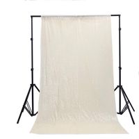 TRLYC 10Ft by 10Ft Ivory Sequin Wedding Photography Backdrop Ivory Sparkly Party Decoration