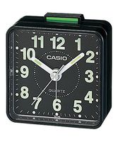 CASIO TQ140 Travel Alarm Clock - Black (Discontinued by Manufacturer)