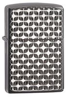 Zippo Armor Brite Cut High Polish Black Ice Pocket Lighter