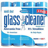 A Product of Sprayway Glass Cleaner (19oz., 4pk.)