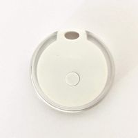 ailler 1PC Mini Portable Round 1.7 x 1.7 x 0.3inch Shape Bluetooth Intelligent Anti-Lost Device GPS Tracker GPS Trackers