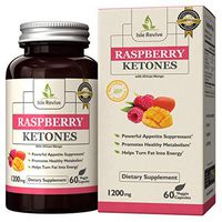 Raspberry Ketones Weight Loss Support with African Mango Extract, All-Natural Keto Diet Pills for Women and Men, Gluten Free, Non GMO (60 Capsules, 30 Day Supply)
