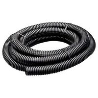 Flexible Polyethylene Wire Loom, 2 Inch Diameter, 7 Feet, Black