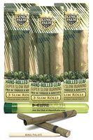 Bundle - 4 Items - King Palm Slim Cones (3 Packs) with Hippie Butler XL KewlTube