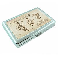 Metal Silver Cigarette Case Vintage Poster D-136 Ward & Vokes The Head Waiters