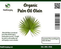 Palm Oil Olein-Organic - 100% Pure 16 Oz