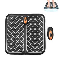 LMEIL Foot Massager Machine Electric Portable Folding Calf Massager EMS Intelligent Foot Massage, Relieve Pain and Fatigue, Home Office