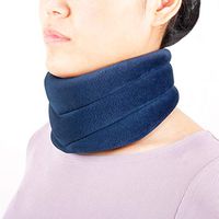 REAQER Neck Brace Soft Cervical Collar for Neck Pain and Support Aligns and Stabilizes Spine Fits Neck Circumferences