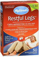Hyland's Restful Legs - 50 Tablets, Pack of 6