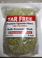 TAR FREE Cigarette FILTERS-700 Bulk Editon Disposable Filter Clear