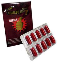 Thumbs Up 7 Red 70K 10 Capsules Best Male Enhancing Natural Performance Capsules Most Effective Natural Amplifier for Performance, Energy, and Endurance (10 Cap)
