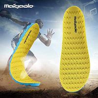 Shoe Insoles - Anti-Fatigue, Extra Cushioning, Odor-Resistant, Premium Comfort, Work, Sports, Long Standing by Maigaole (L:Women 8.5-11.5 / Men 7-10)