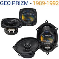 Compatible with GEO Prizm 1989-1992 Factory Speaker Replacement Harmony R4 R68 Package New