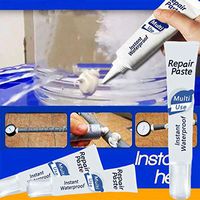 Professional Instant Waterproof Repair Paste,Multi-Purpose Quick Repair Cream Water-Based Sealant Effectively Seals & Repair Broken Surfaces for All Construction Materials (1pc)