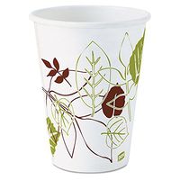 Dixie Pathways Paper Hot Cups, 12oz, 1000/Carton